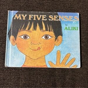 Vintage - My Five Senses by Aliki, Hardcover book